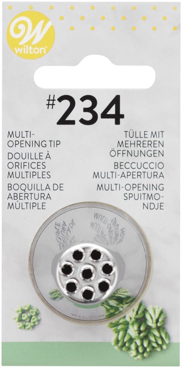Wilton Spuitmondje - #234 Multi-Open - Garneerspuit voor Taartdecoratie