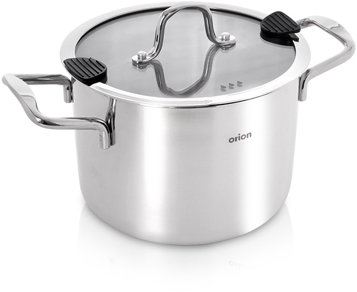 Kookpan Edelstaal met Deksel 16 cm, 2,3 l - Kookpot - Soeppan