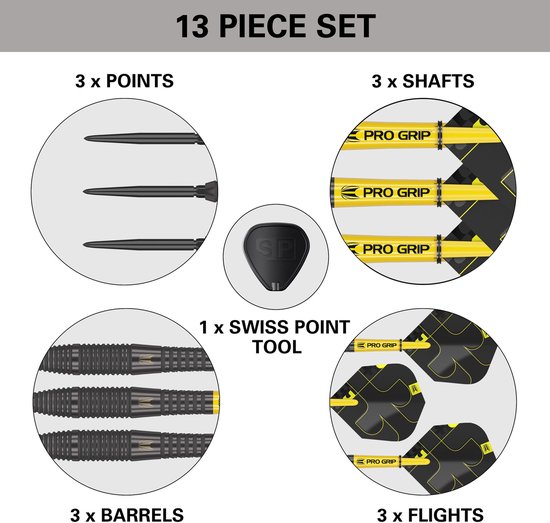 Target Bolide Void 05 Swiss Point 90% - Dartpijlen - 26 Gram van Target — afbeelding 3