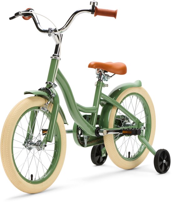 Generation Blanco 16 Inch Olijfgroen - Kinderfiets - Fiets voor kinderen van 4 tot 6 jaar van Generation Blanco — afbeelding 2