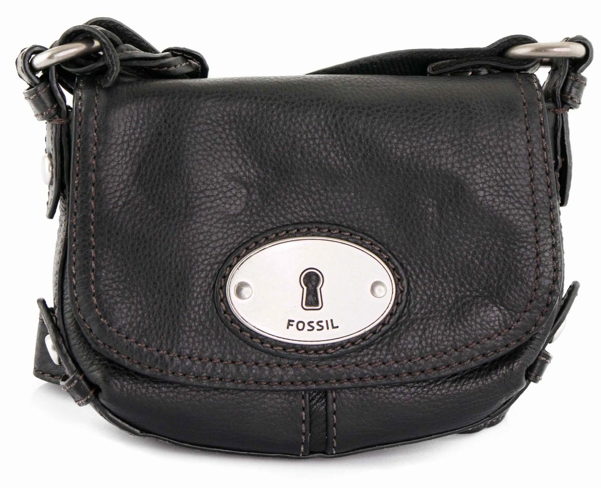 Dameshandtas Fossil Schoudertas Maddox Small Flap Zwart - UNI