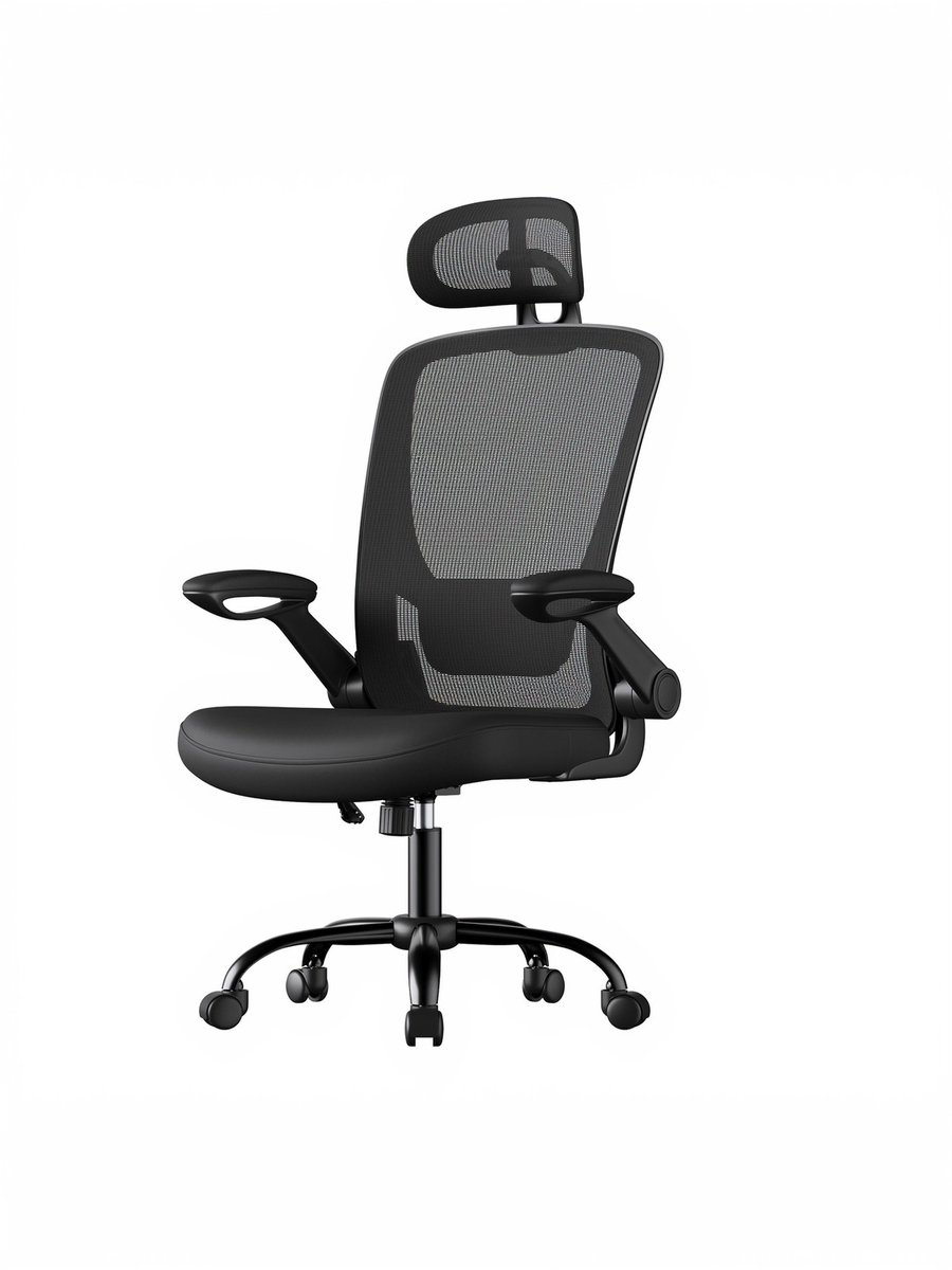 Bureaustoel - Ergonomisch - Mesh - Met schommelfunctie