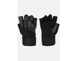 Gorilla Wear Dallas Sport & Fitness Handschoenen Heren & Dames 2.0 - Zwart/Grijs - 2XL
