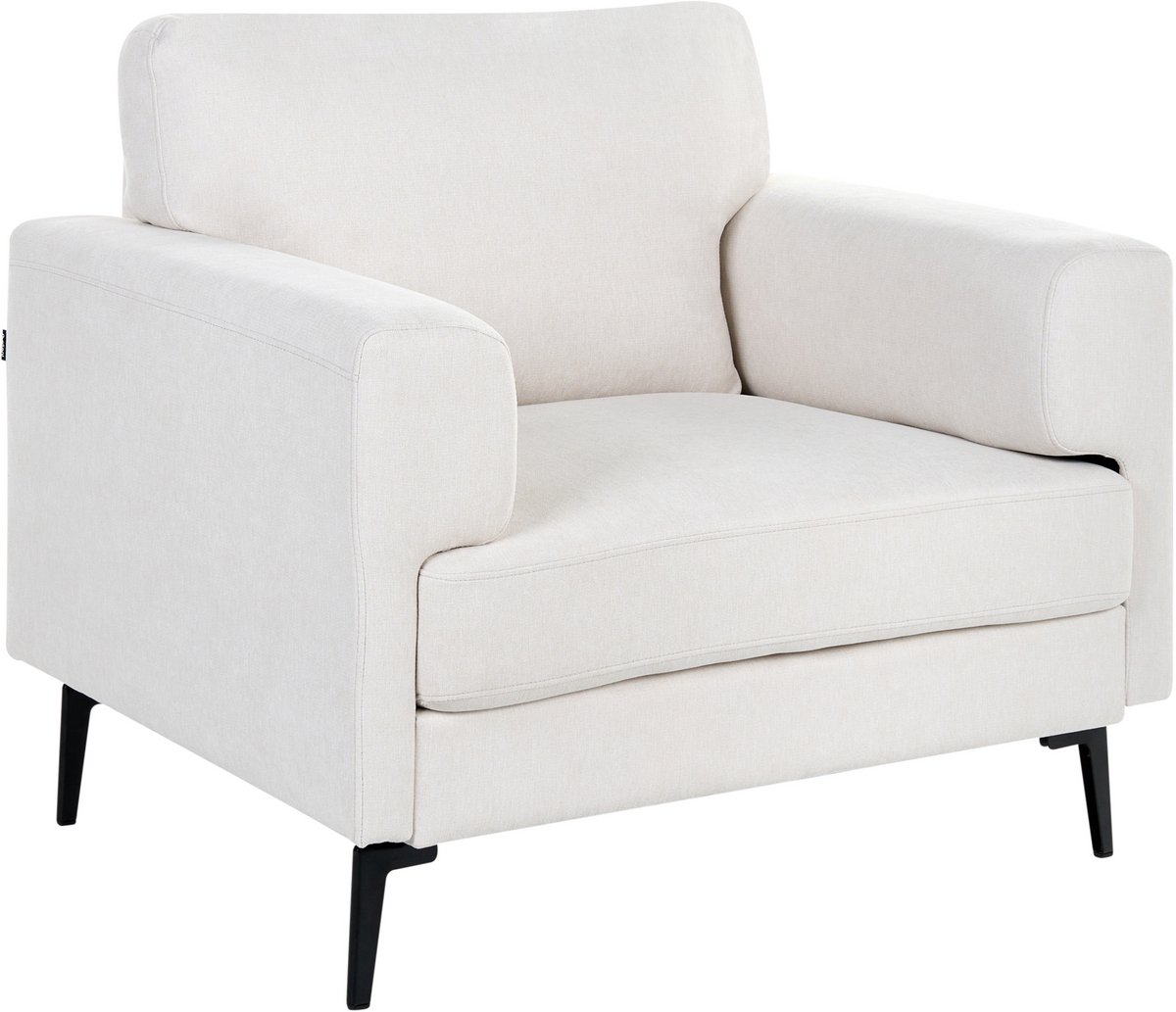 LOUSTO - Fauteuil - Lichtbeige - Polyester