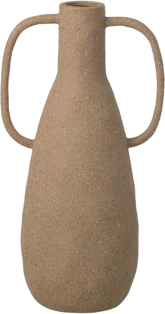 J-Line vaas Jodi - steengoed - taupe - large