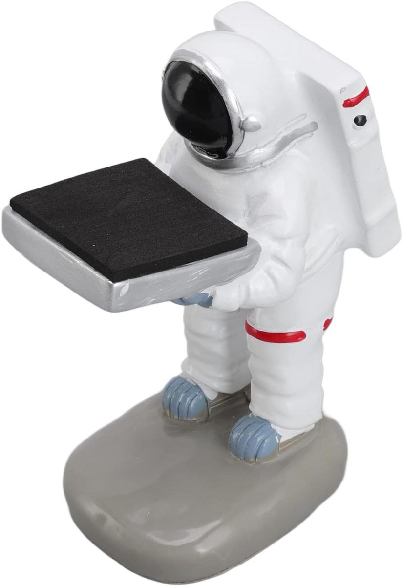 Allecto- Horlogehouder Rack - Sieraden Display - Astronaut L - Kettingarmband - Ruimtevaarder model - Modern - Multifunctioneel - Geschikt voor Horloges en Armbanden - Zwart - Voor Mannen en Vrouwen.