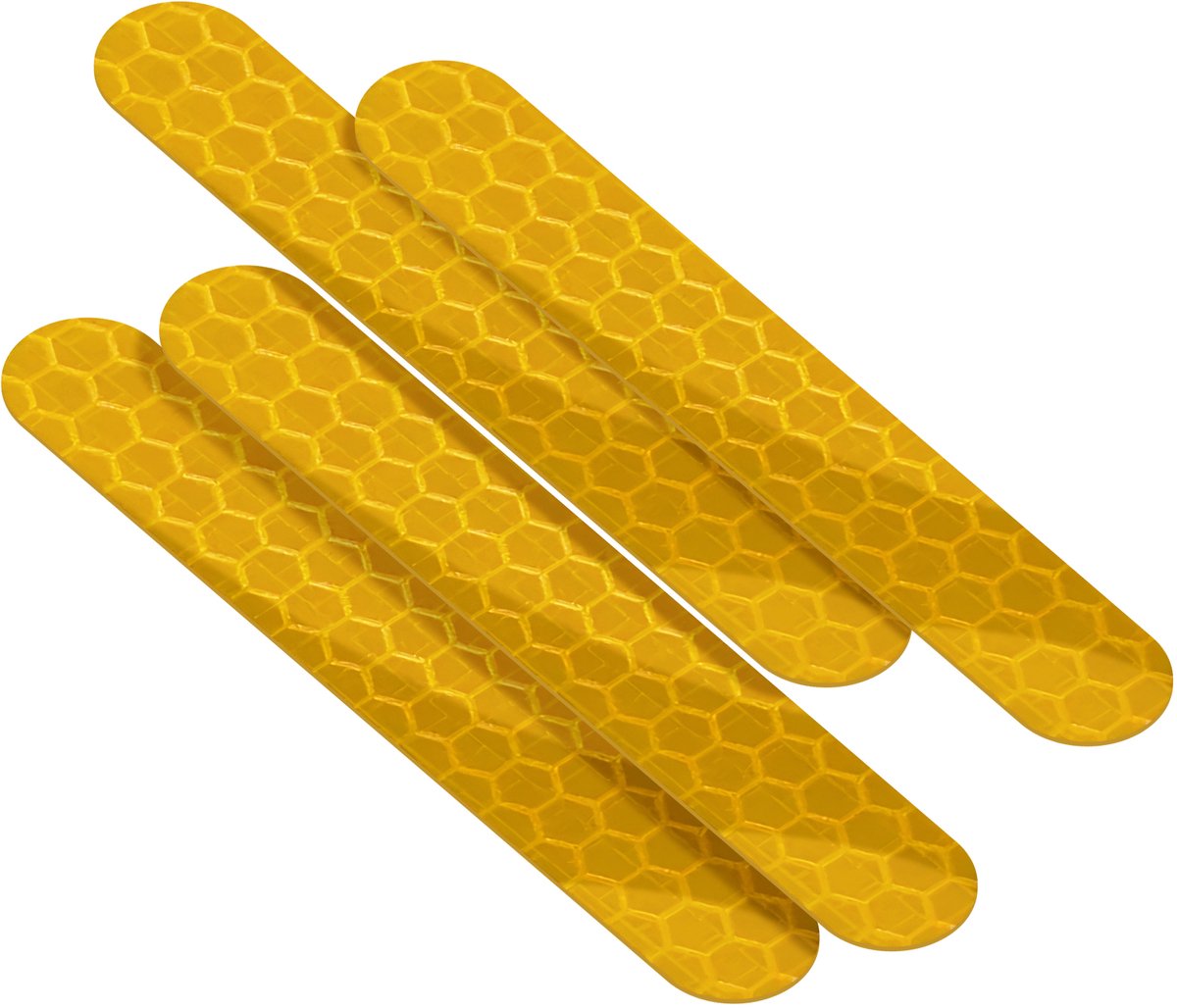 Segway-Ninebot, Reflecterende Stickers Wieldeksels voor Ninebot G30, Geel