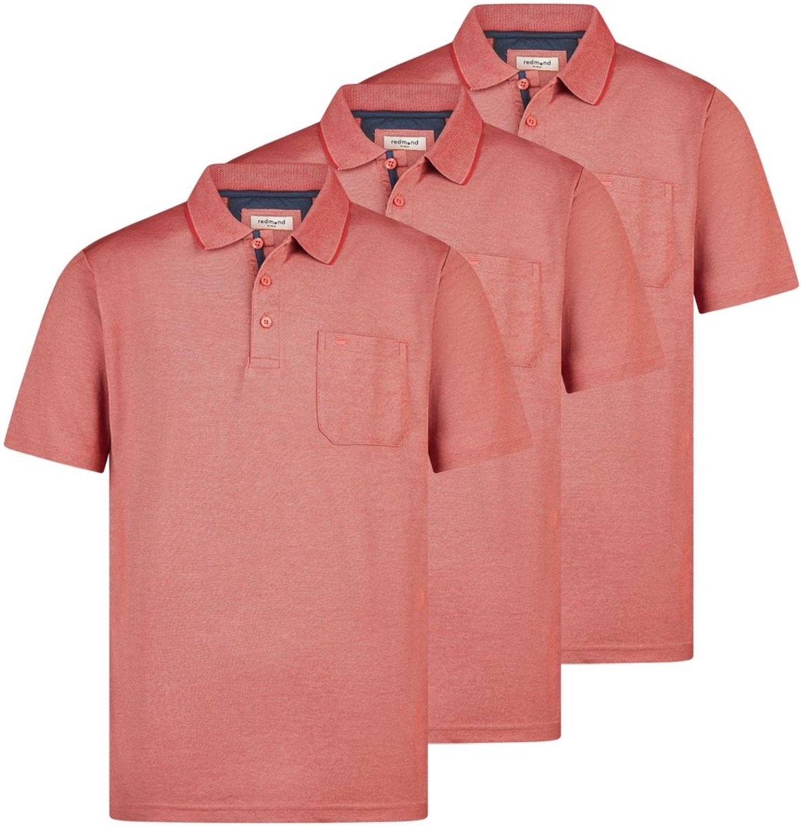 Redmond Heren poloshirt 3 pack Basic