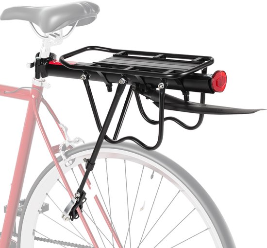 Aluminium Fietsendrager Achterdrager – Snel Te Monteren, Max. 10 Kg, Voor Mountainbike En Racefiets Met Buis <32 Mm