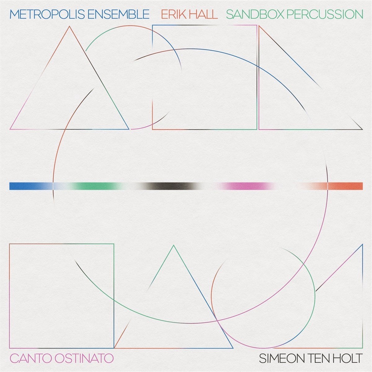 Erik Hal, Metropolis Ensemble & Sandbox Percussion - Canto Ostinato (LP)