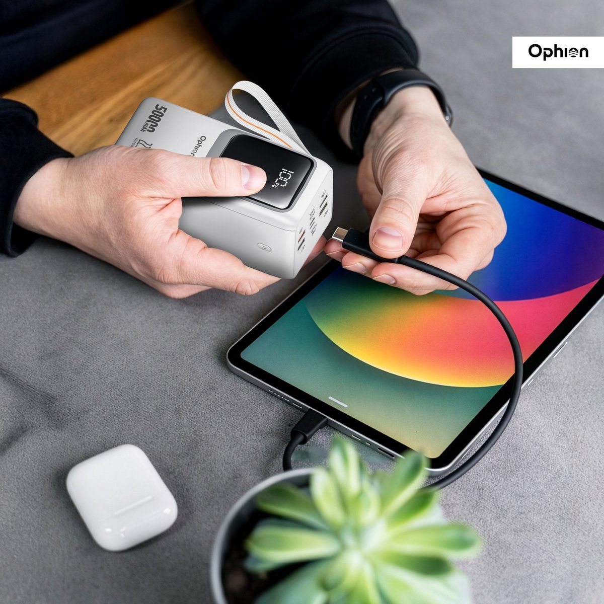 MostEssential Powerbank PRO 50.000 mAh met 7 Oplaadpoorten - afbeelding 3