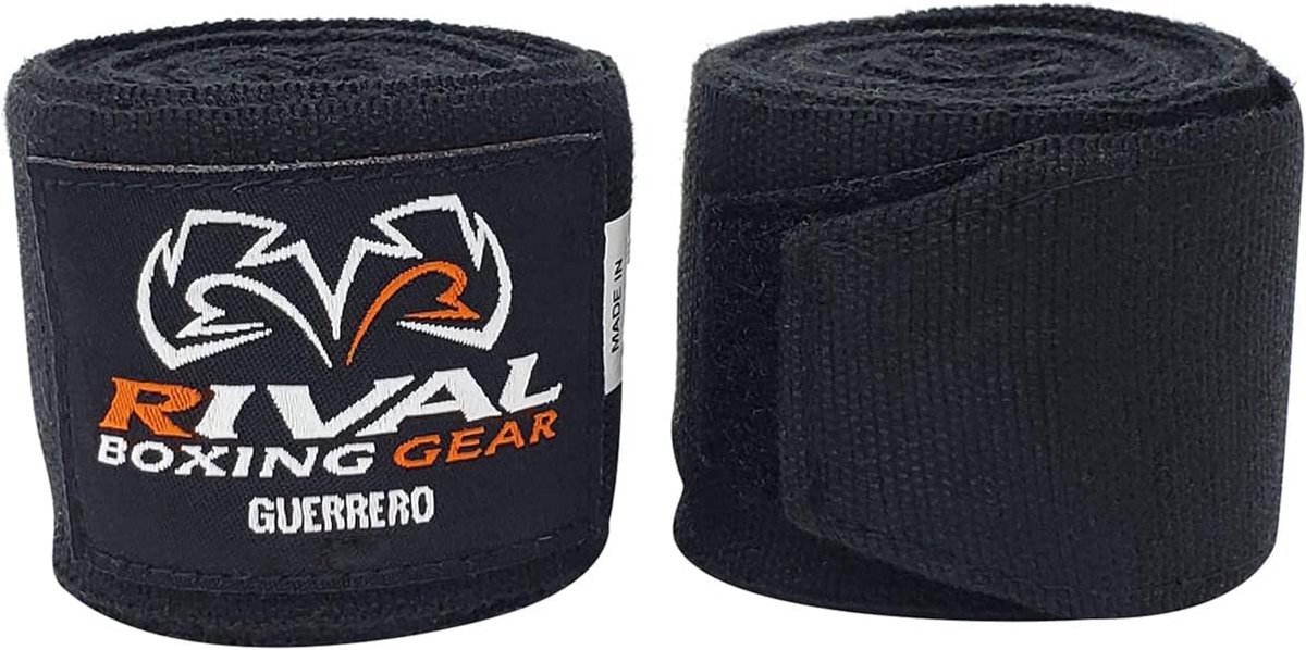 Professionele Bokshandschoen Bandages 120cm - 210cm Zwart voor Pols- en Handondersteuning
