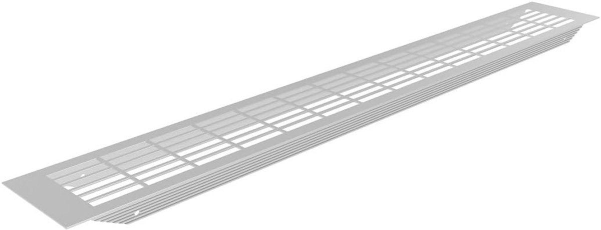 Aluminium Ventilatie Rooster 80x480mm met Rechte Opening voor Luchtcirculatie