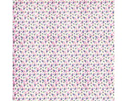 Nappe Kitsch Kitchen Mercado de Flores bleu 150 x 150 cm