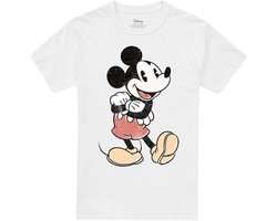 Disney Mickey Showtime Heren T-Shirt - Gemêleerd grijs - S