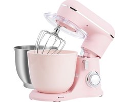 Nexvo® Mixer met mengkom - Mixer - Mixer met mengkom keukenmachine - Roze - ‎22cm x 35cmx 33 cm; 4.25 kg