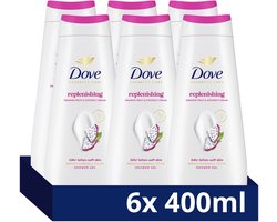 Dove - Douchegel - Advanced Care - Replenishing - Dragon Fruit & Coconut Cream - 6 x 400 ml - Voordeelverpakking