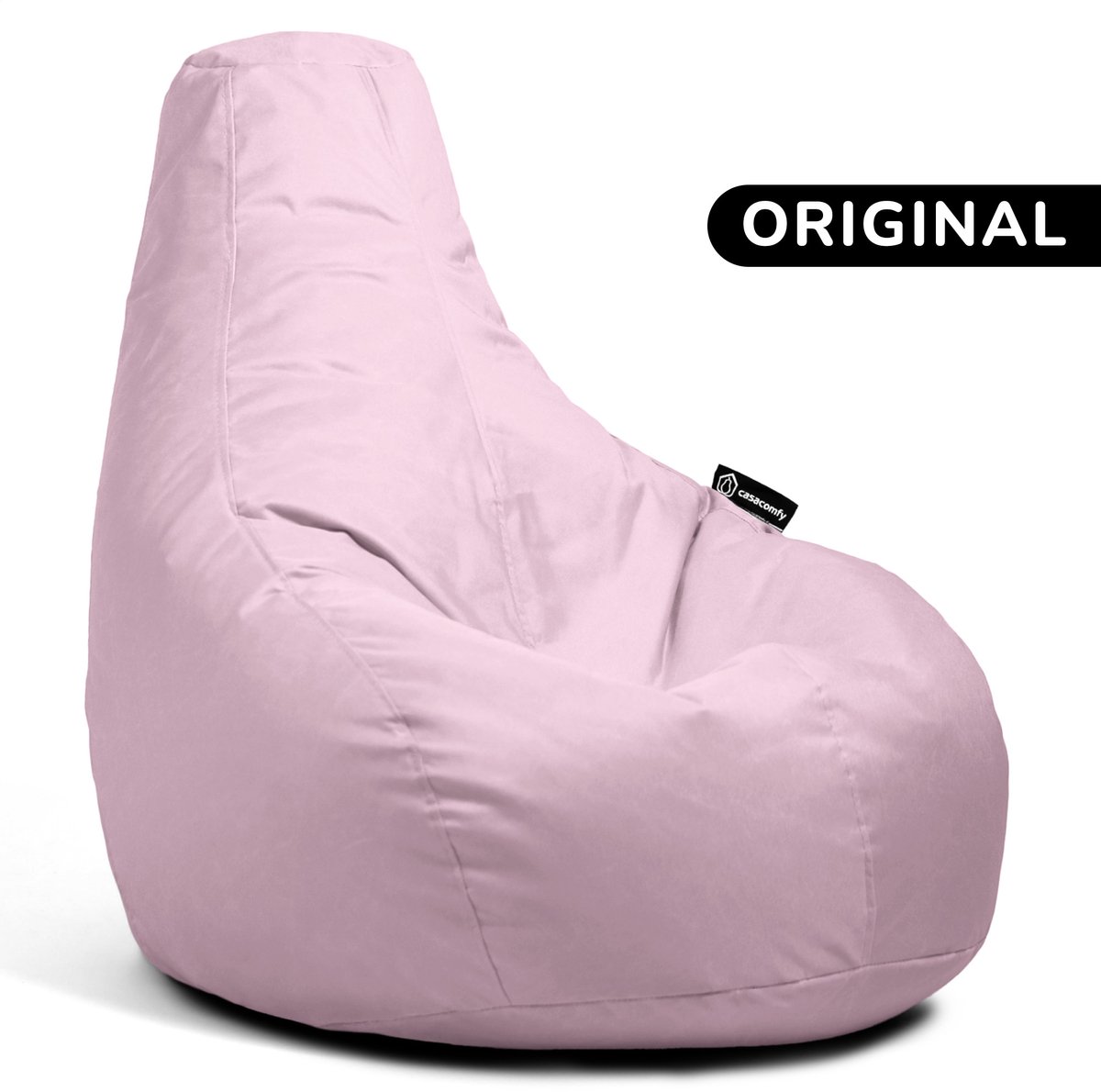 Casacomfy Premium Original - Zitzak - Voor Volwassenen & Kinderen - Inclusief 200L Vulling - Binnen & Buiten - Lichtroze