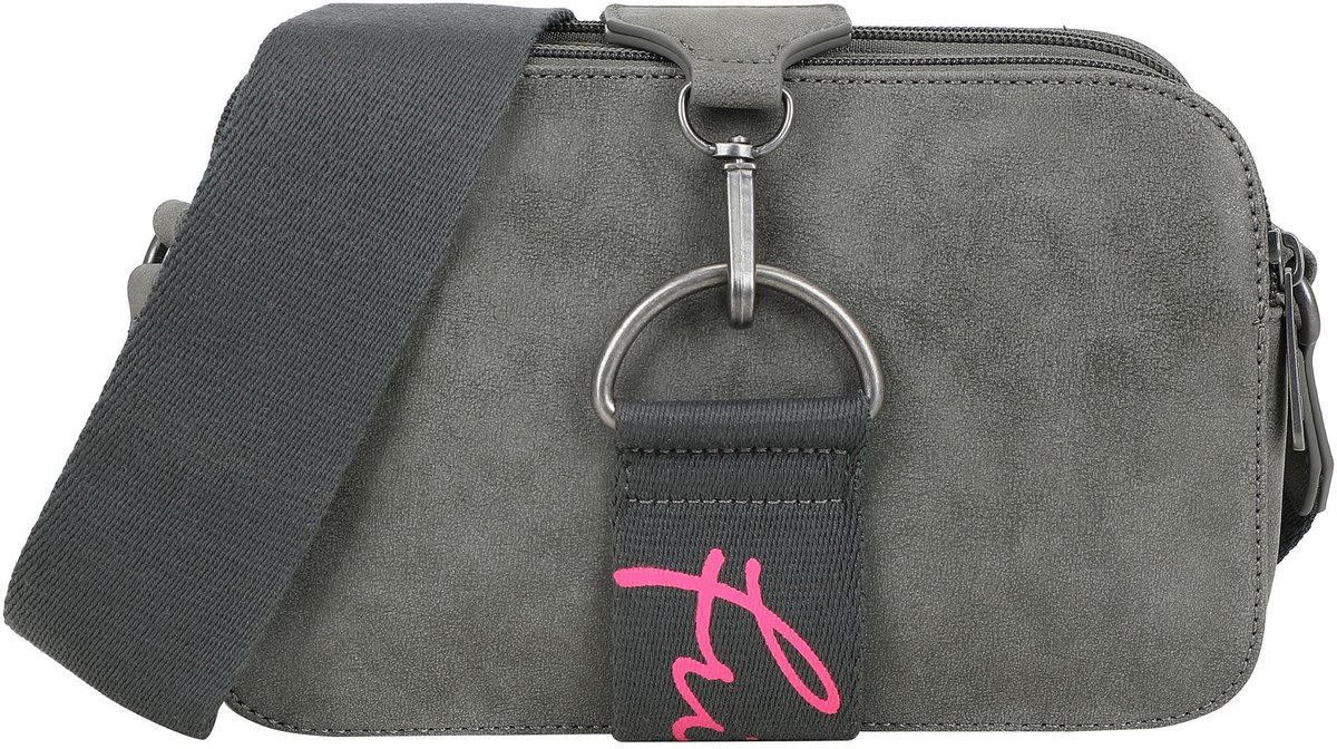 Fritzi aus Preußen schoudertas Jumy Cross Bag Jive Anthra donkergrijs