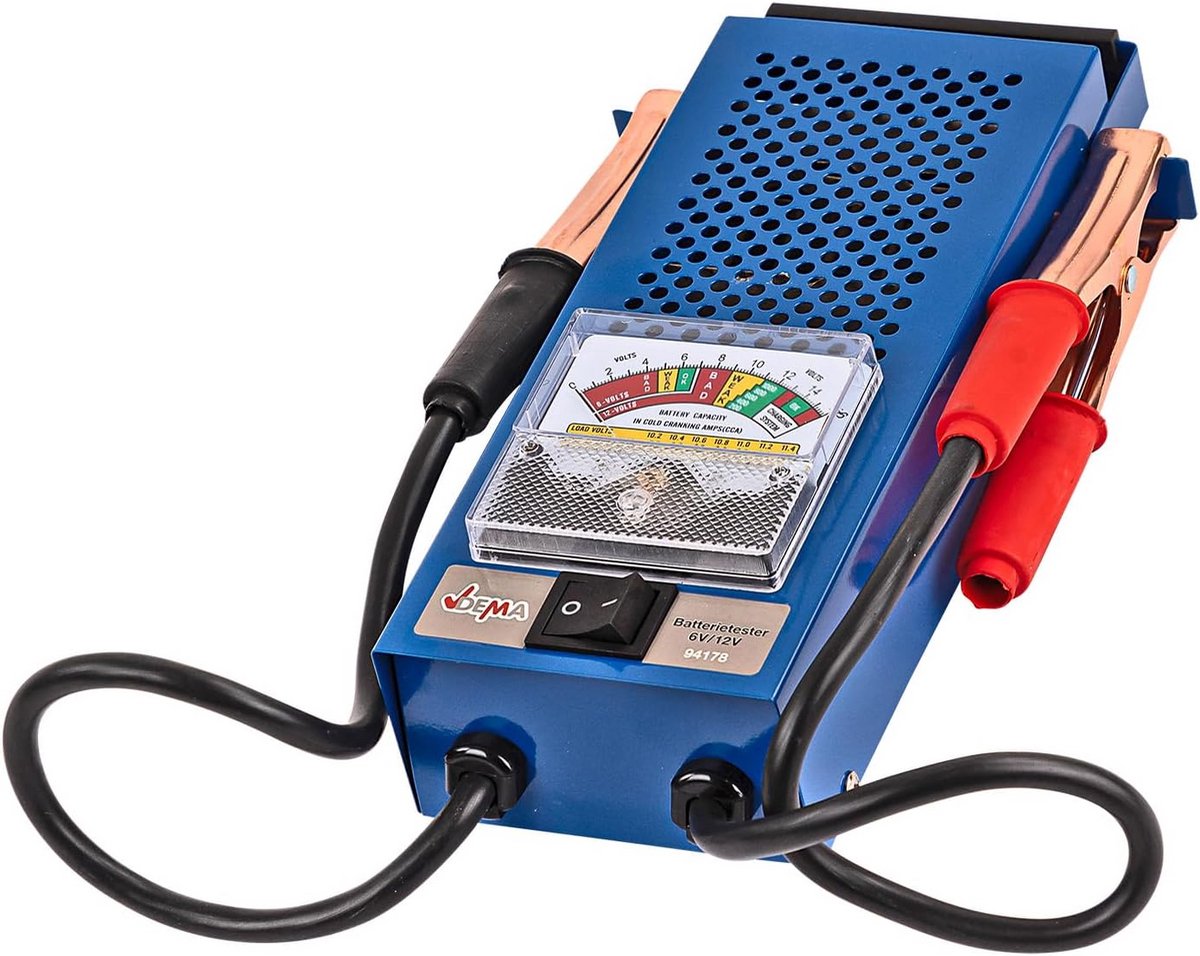 Accutester 6V en 12V voor Auto, Camper en Zonne-installatie