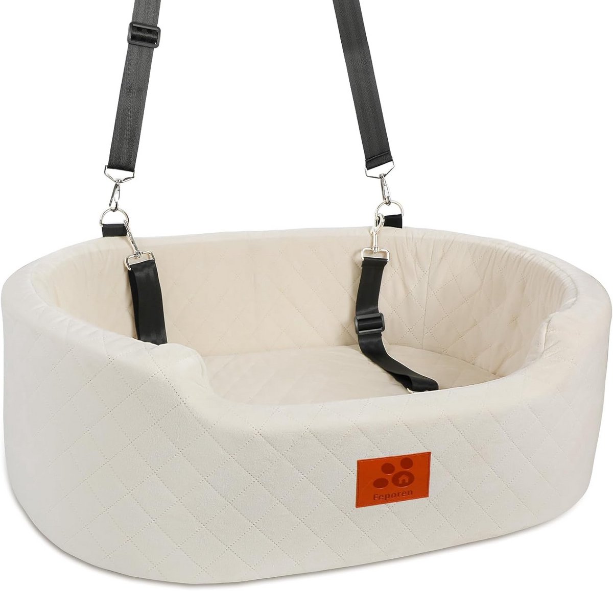 Hondenautostoel Groter Formaat voor Middelgrote en Kleine Honden (tot 25 kg) - Veilig en Comfortabel Reizen
