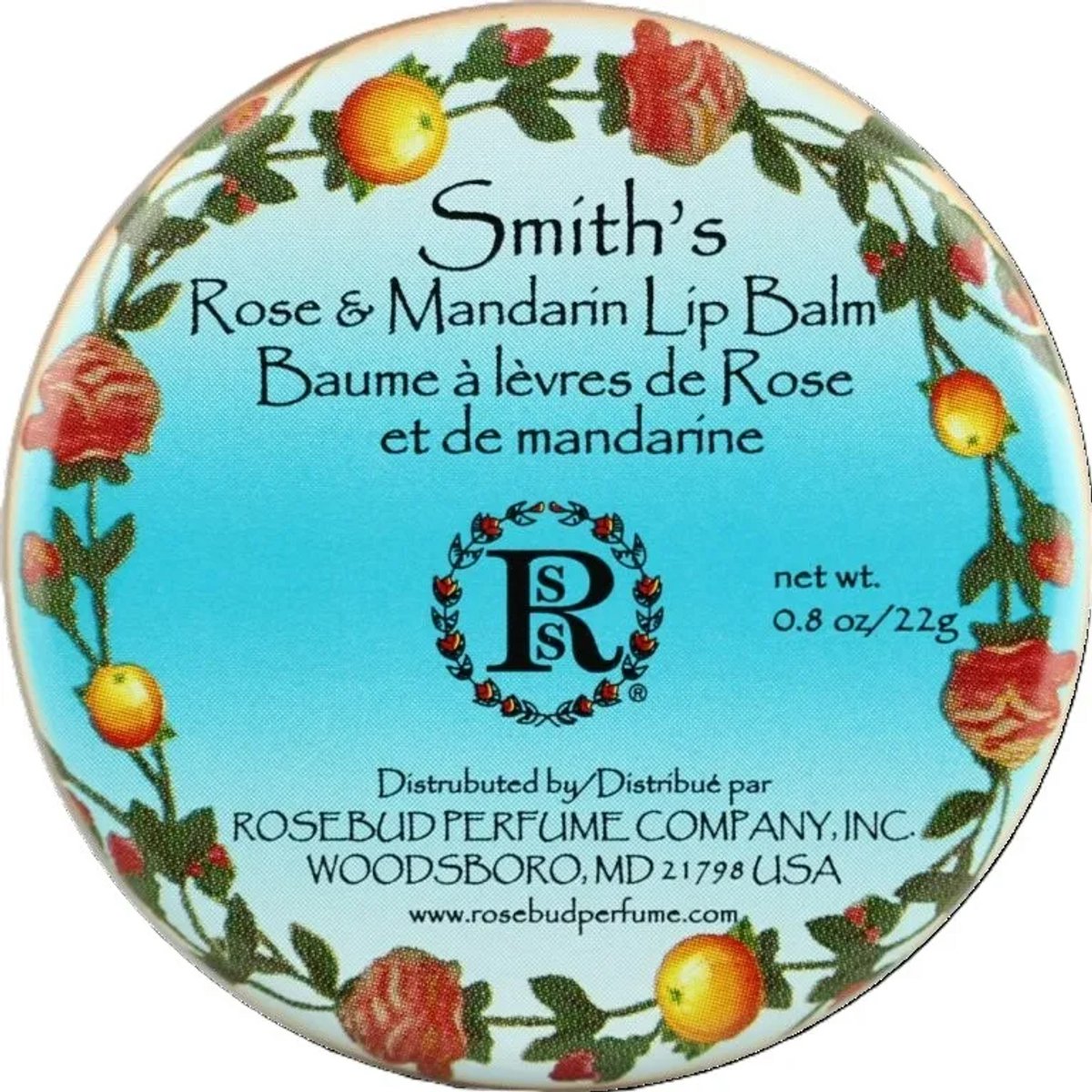 Rosebud Salve - Rose & Mandarin - 22g - Lippenbalsum