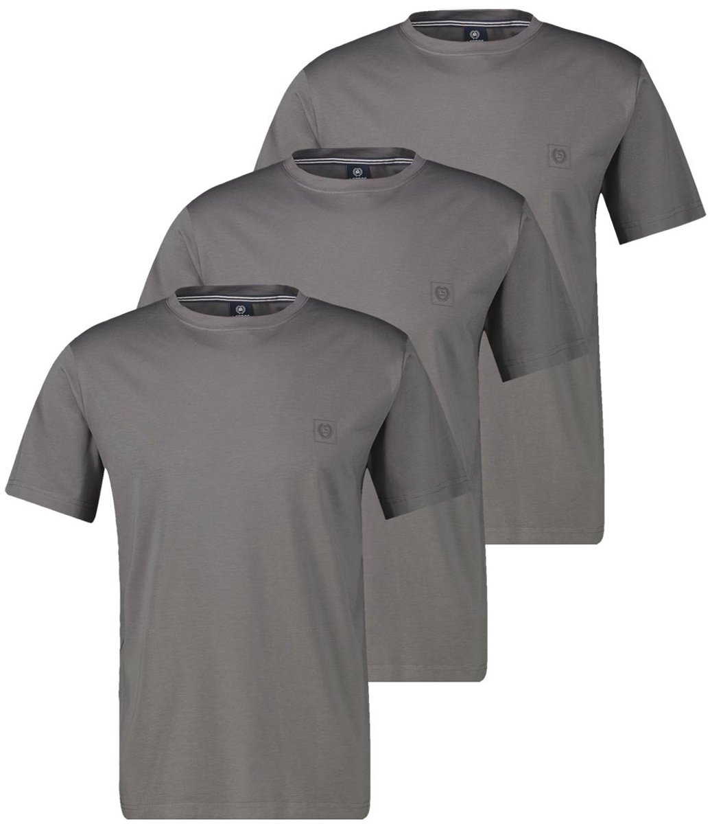 LERROS Heren t-shirt 3 pack Basic