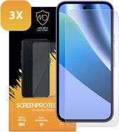 3-Pack MobyDefend Screenprotectors - Geschikt voor Google Pixel 10a - Case-Friendly Screensavers - Gehard Glas
