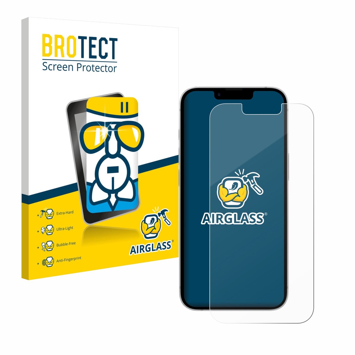 Screenprotector voor Apple iPhone 17e Beschermglas transparant