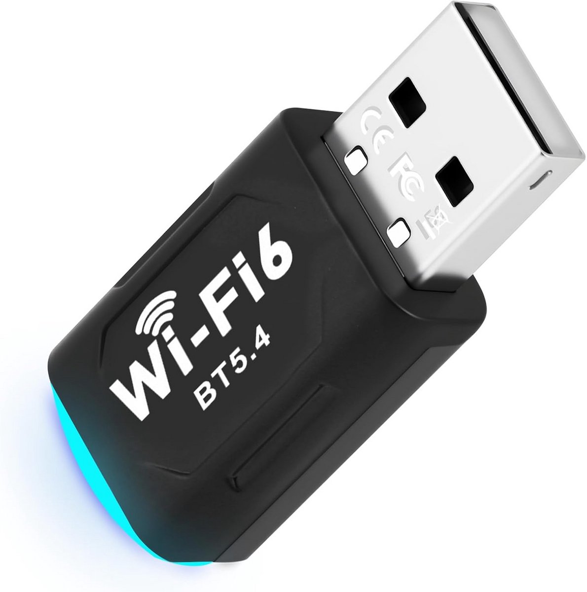 Dual-Band USB WiFi Adapter met Bluetooth 5.4 voor Windows