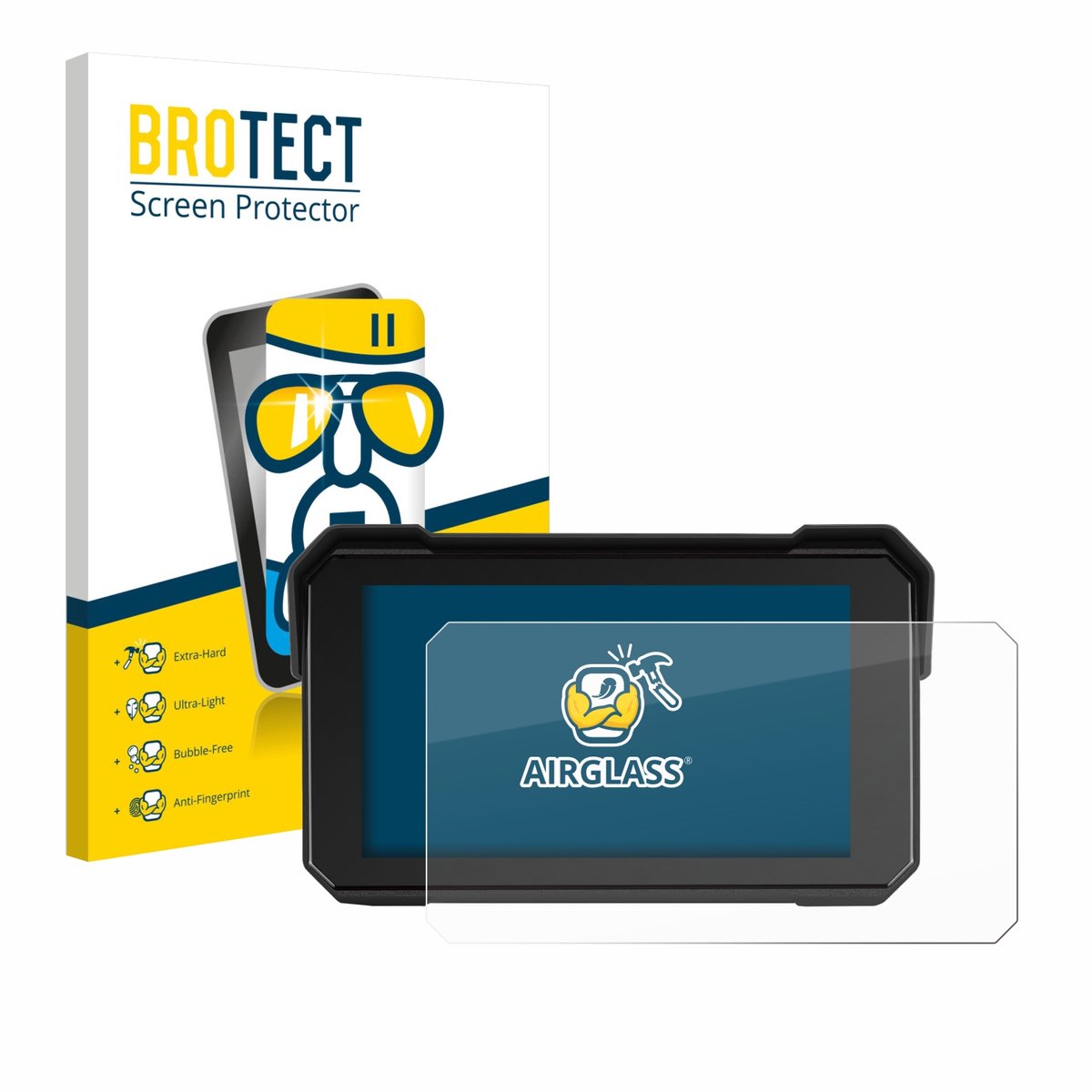 Screenprotector voor GOHHDL A4058-AM39DE-GOH 5" Beschermglas transparant