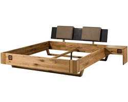 MASSIVMOEBEL24.DE bed KITZBÜHEL #260 natuur 140 x 200 cm