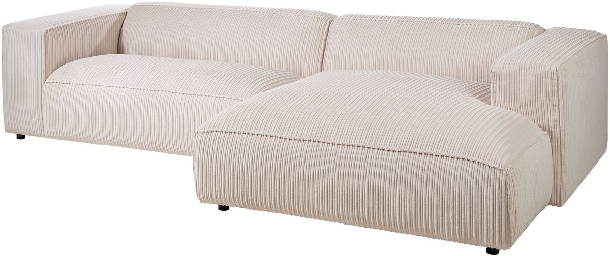 MASSIVMOEBEL24.DE hoekbank SOFAS beige 304 x 69 x 164 cm