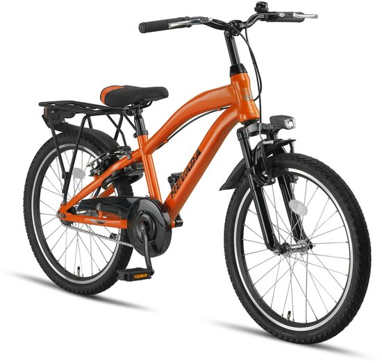 Altec Nevada - Allroad Kinderfiets - Jongensfiets - Mountainbike - 22 inch - Oranje van Altec — afbeelding 3