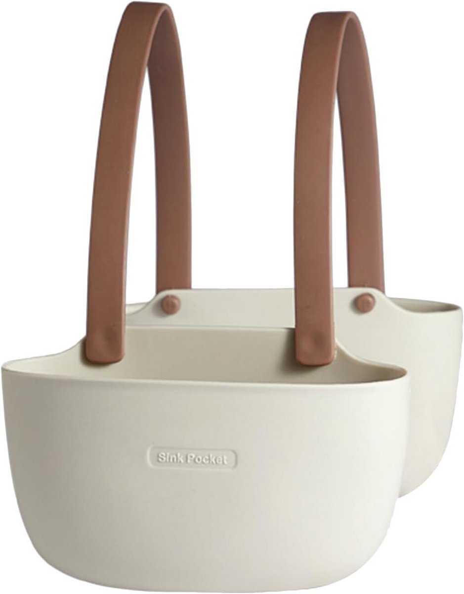 Hanging Gootsteen Organizer - Multifunctionele Sponshouder voor Keuken en Badkamer