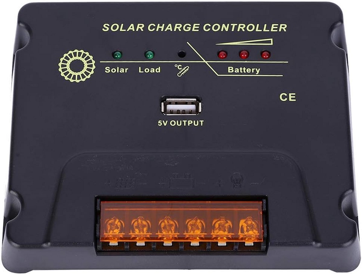 MPPT Zonnepaneel Controller 12V/24V 20A - Slimme Laadontlading Regulator