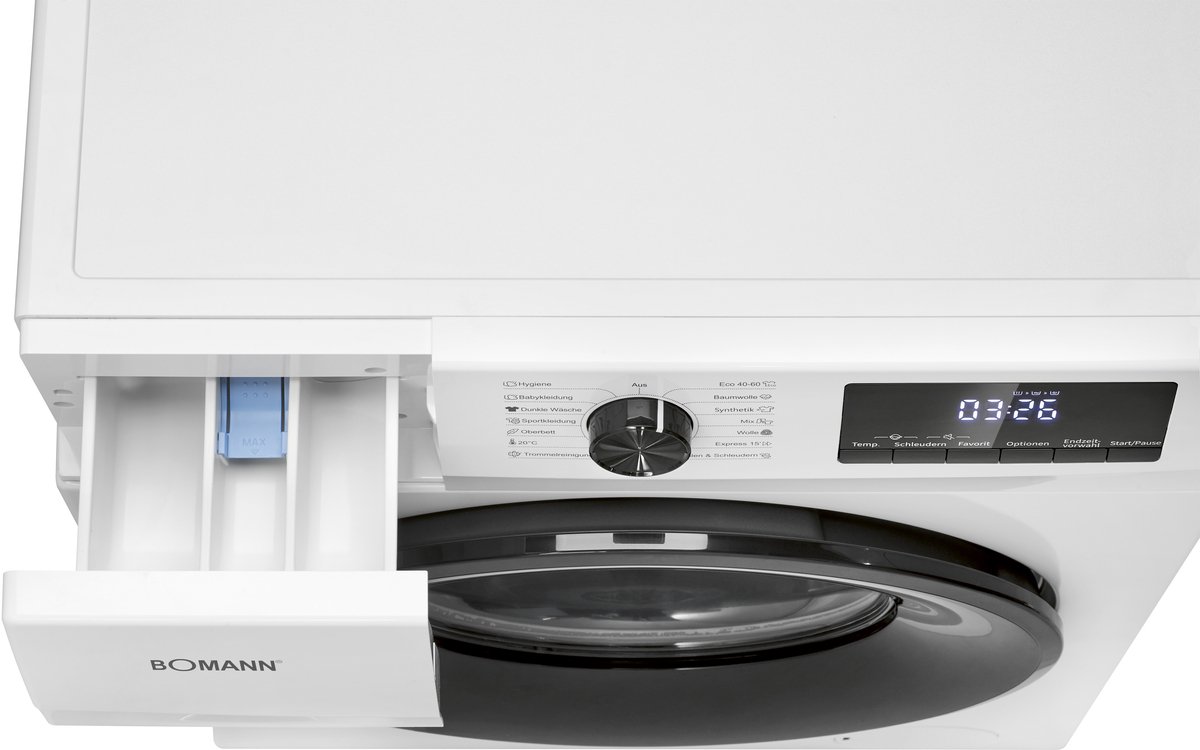 Bomann WA 7175 W Wasmachine - 1400 toeren thumbnail 6