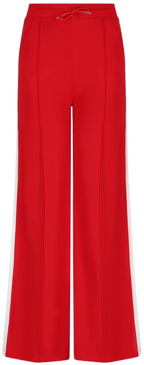NoBell' - Sylvie Palazzo Pants - Burn Baby Burn Red - Maat 164