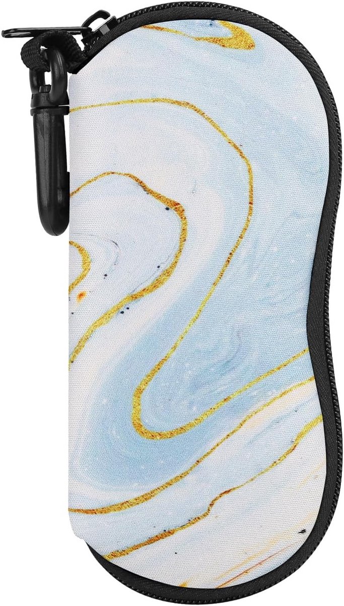 Ultralichte Neopreen Zippered Opbergtas voor Zonnebrillen en Brillen