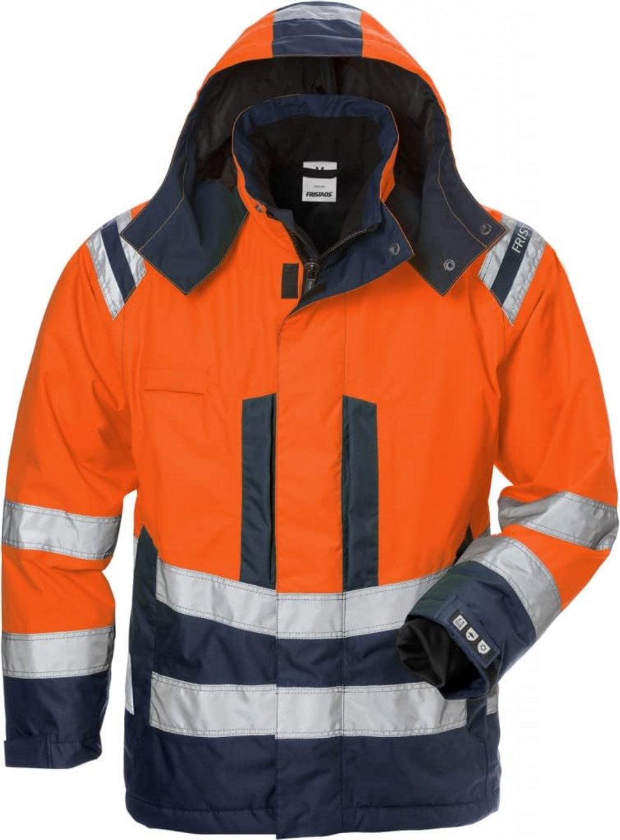 Hi-Vis Veiligheidsjas Winter Dames - Ademend en Warm Werkjack Klasse 3