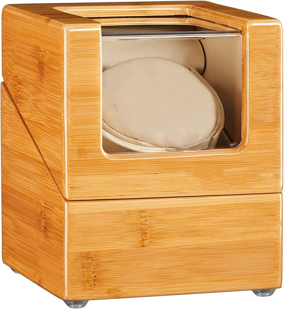Horloge Winder Box voor Automatische Horloges | 100% Bamboe Hout | Japans Design