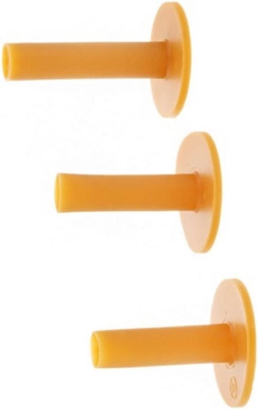 Set van 3 Rubber Golf Tees in Verschillende Hoogtes voor Driving Range van Merkloos — afbeelding 3