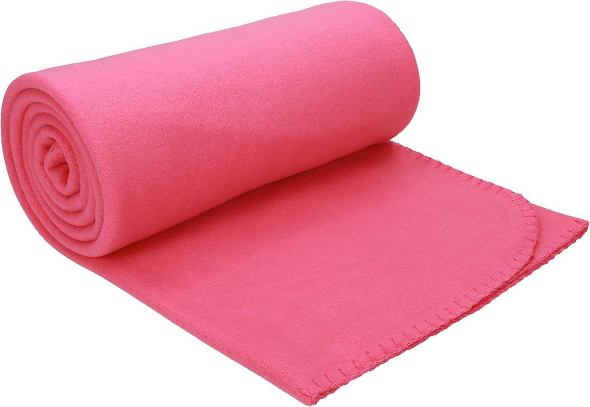 Zachte Fleece Deken 130 x 170 cm Warm en Pluizig voor Bank of Bed