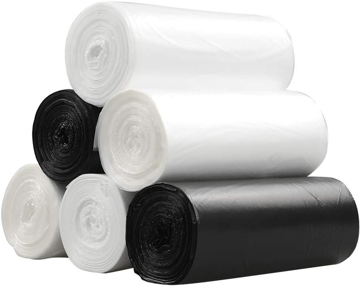 Grote Witte Vuilniszakken 10 Liter - 105 Stuks