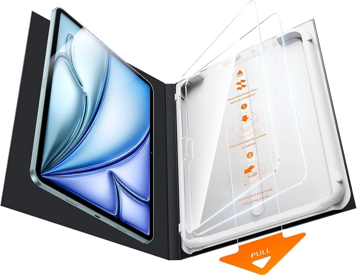 2x Screenprotector voor iPad Air 13 Inch (2025/2024 M3/M2) - Gehard Glas 9H Krasbestendig