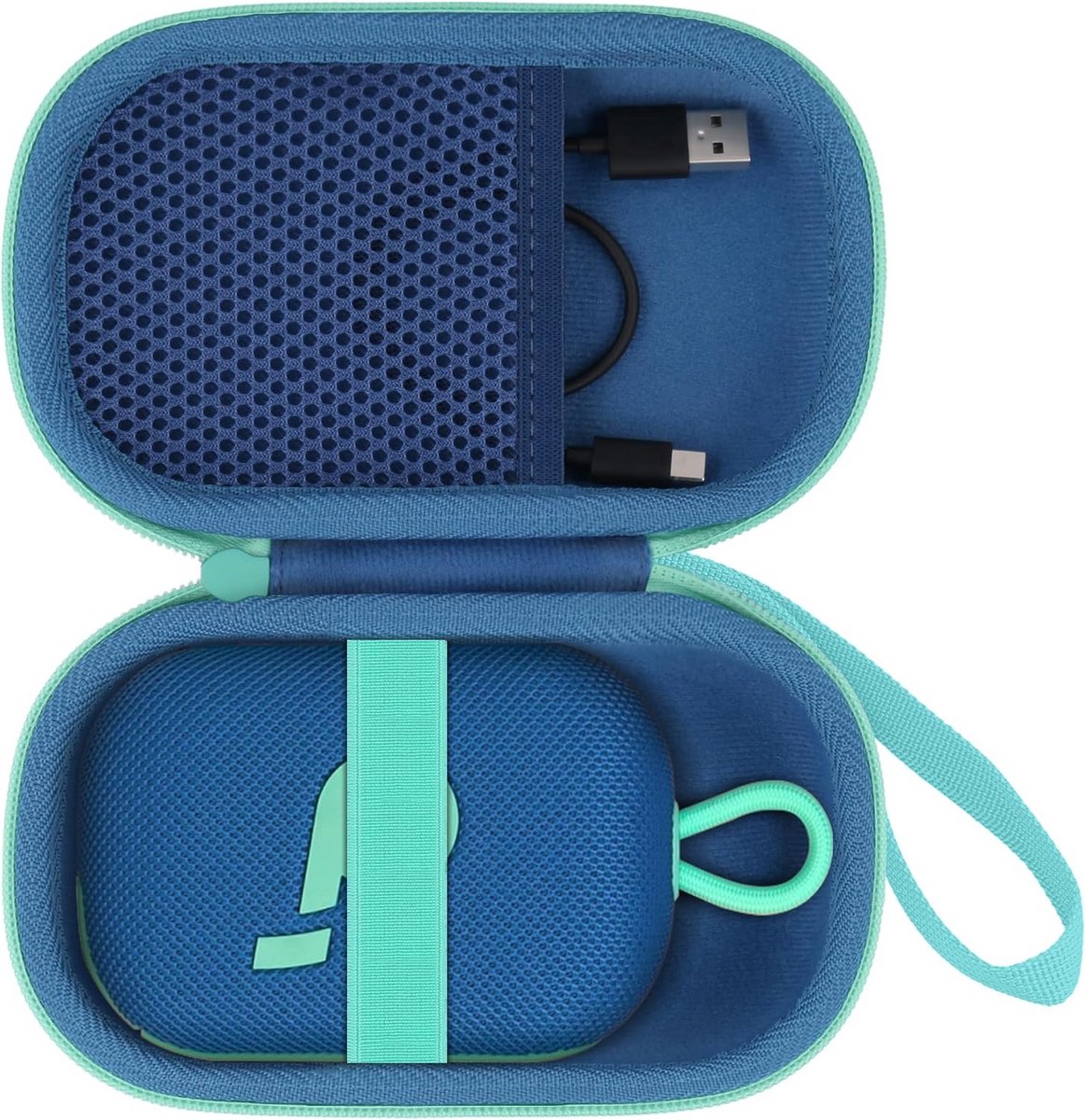 Hard Opbergtas Geschikt voor Draadloze Bluetooth Speaker