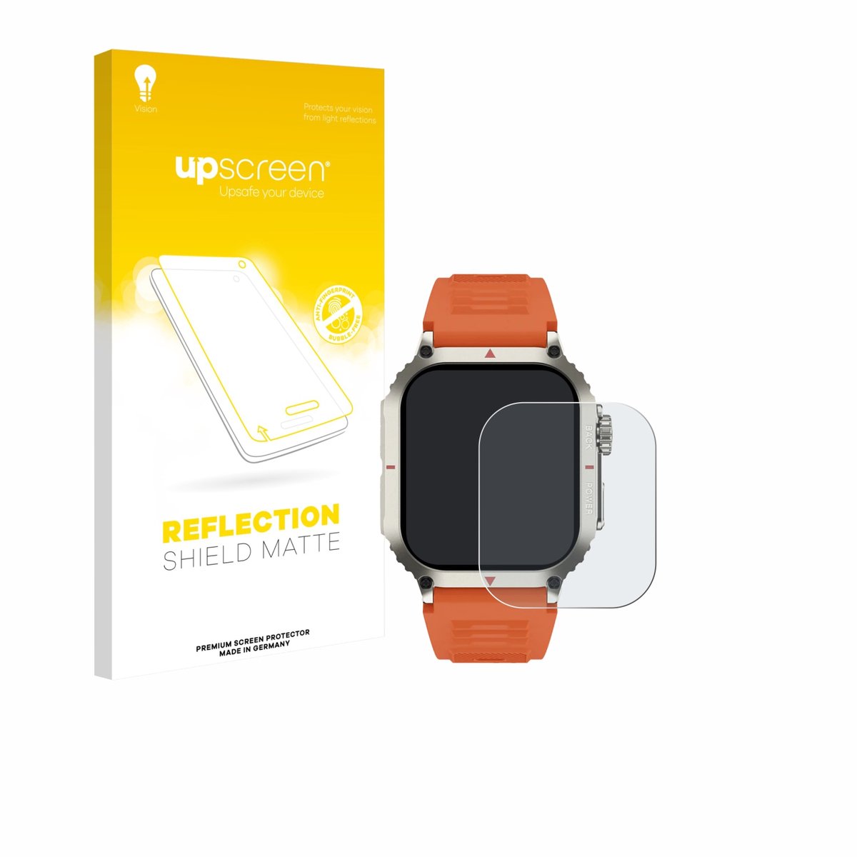 upscreen - Screenprotector voor Stahlgear Titan - Folie Beschermfolie anti glare matte