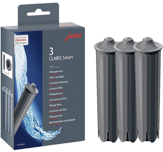 JURA CLARIS Smart+ filter (3 stuks)