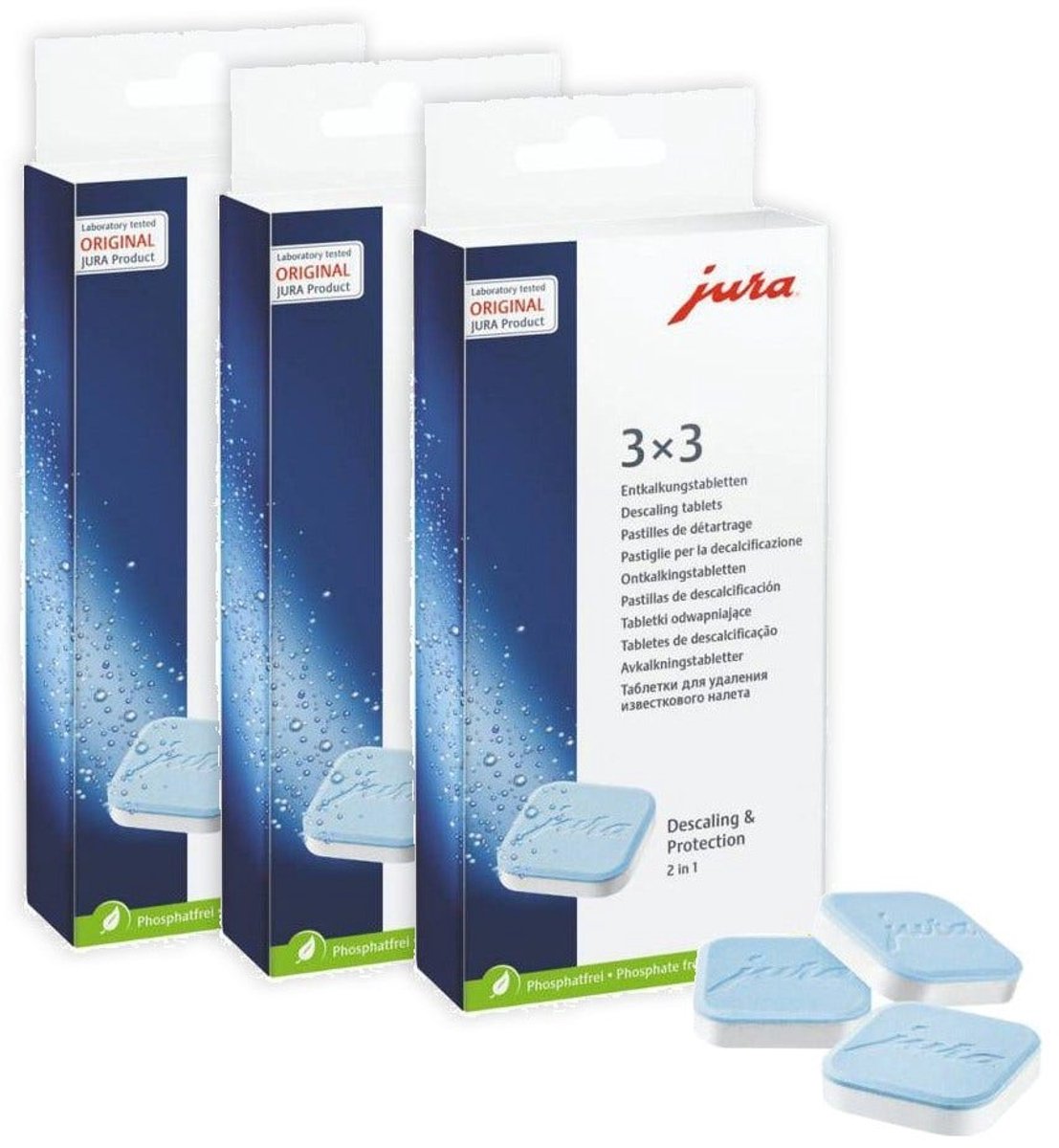Jura Ontkalkingstabletten (3x3 st.) 61848