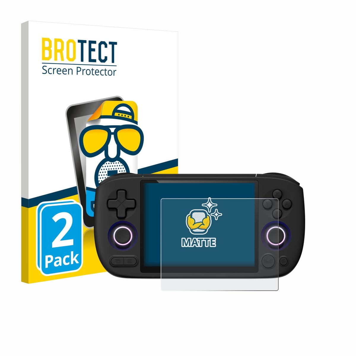 BROTECT - Screenprotector voor Ayaneo Pocket Air Mini - Folie Beschermfolie matte 2 Stuks